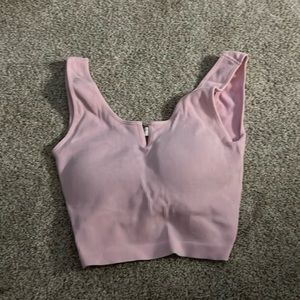 Pink tank top